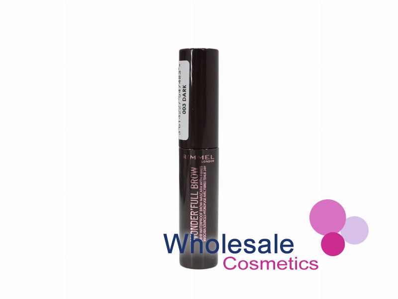 1 x Rimmel Wonder'Full 24HR Brow Mascara  - 003 DARK BROWN
